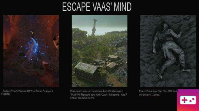 Todas las ubicaciones de monedas de Silver Dragon Blade en Citra's Warrior en Far Cry 6 Vaas: Insantiy DLC