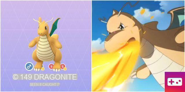 El mejor conjunto de movimientos de Dragonite en Pokémon Go