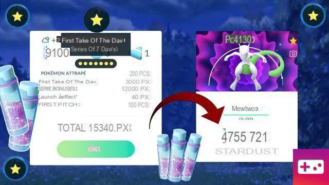 Cómo ganar polvo de estrellas en Pokémon GO