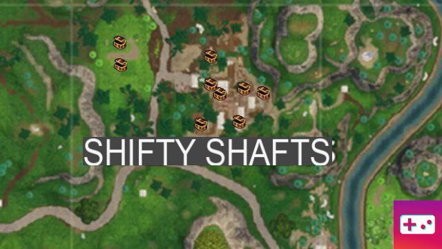 Fortnite: ¡Todos los cofres de Shifty Shafts!